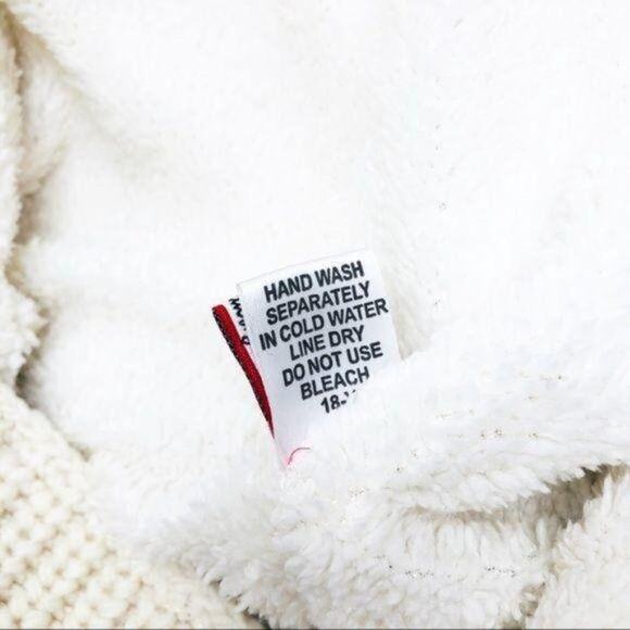 Nirvana Designs Rib Neck Warmer Handmade Merino Wool Knit Ivory from Nepal NWT - Picture 8 of 11